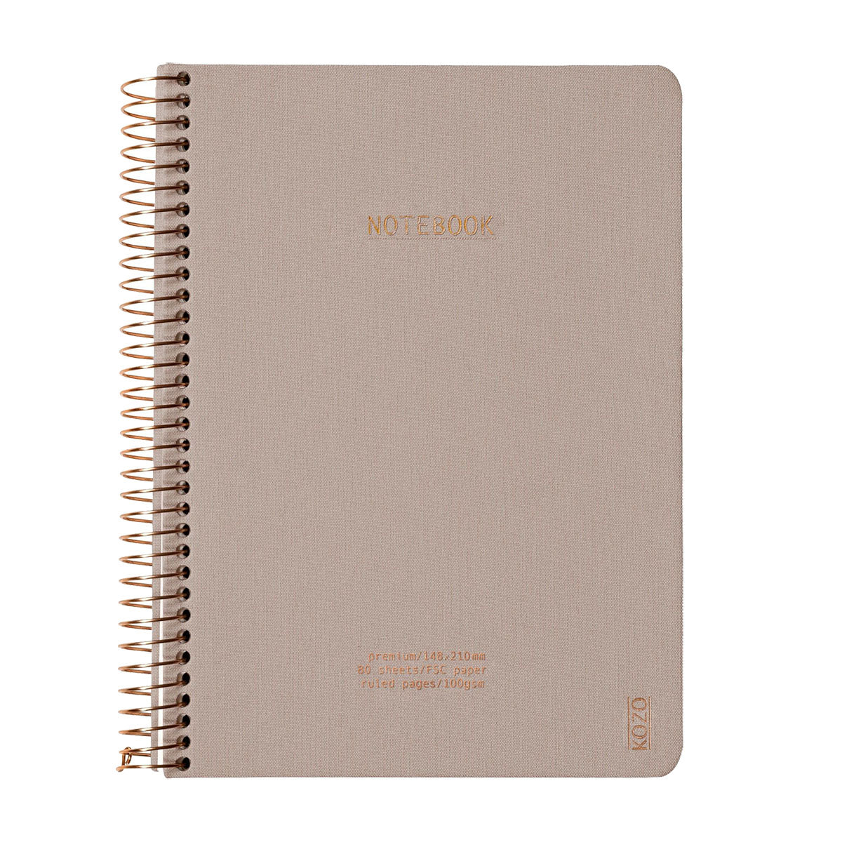 Kozo Premium A5 Notebook Ruled 160 Pages - image 13