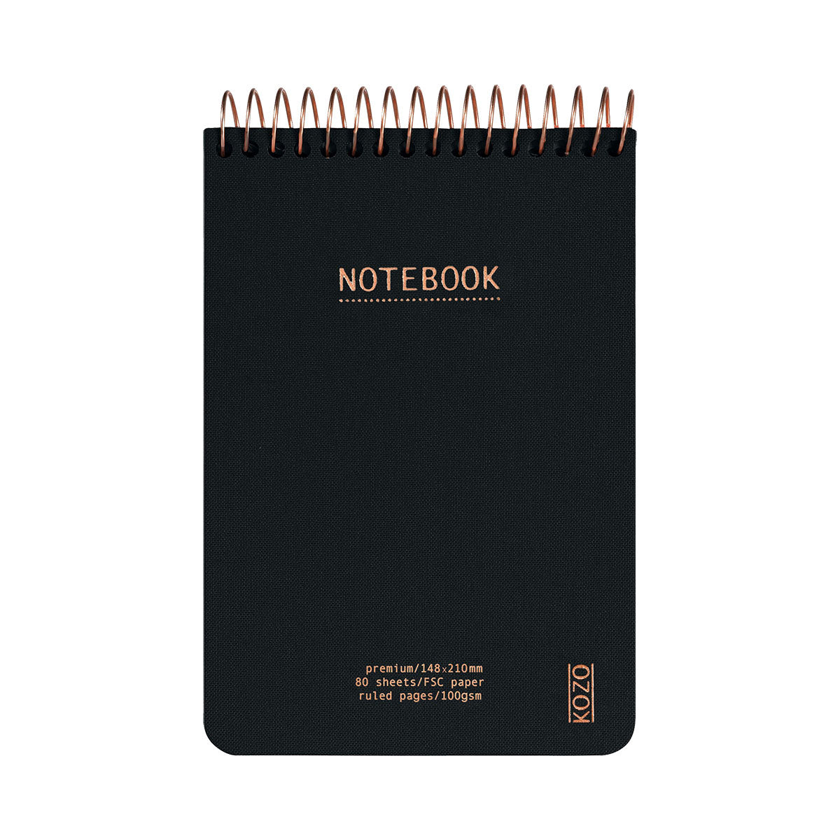 Kozo Premium A6 Notebook Ruled 160 Pages - image 14