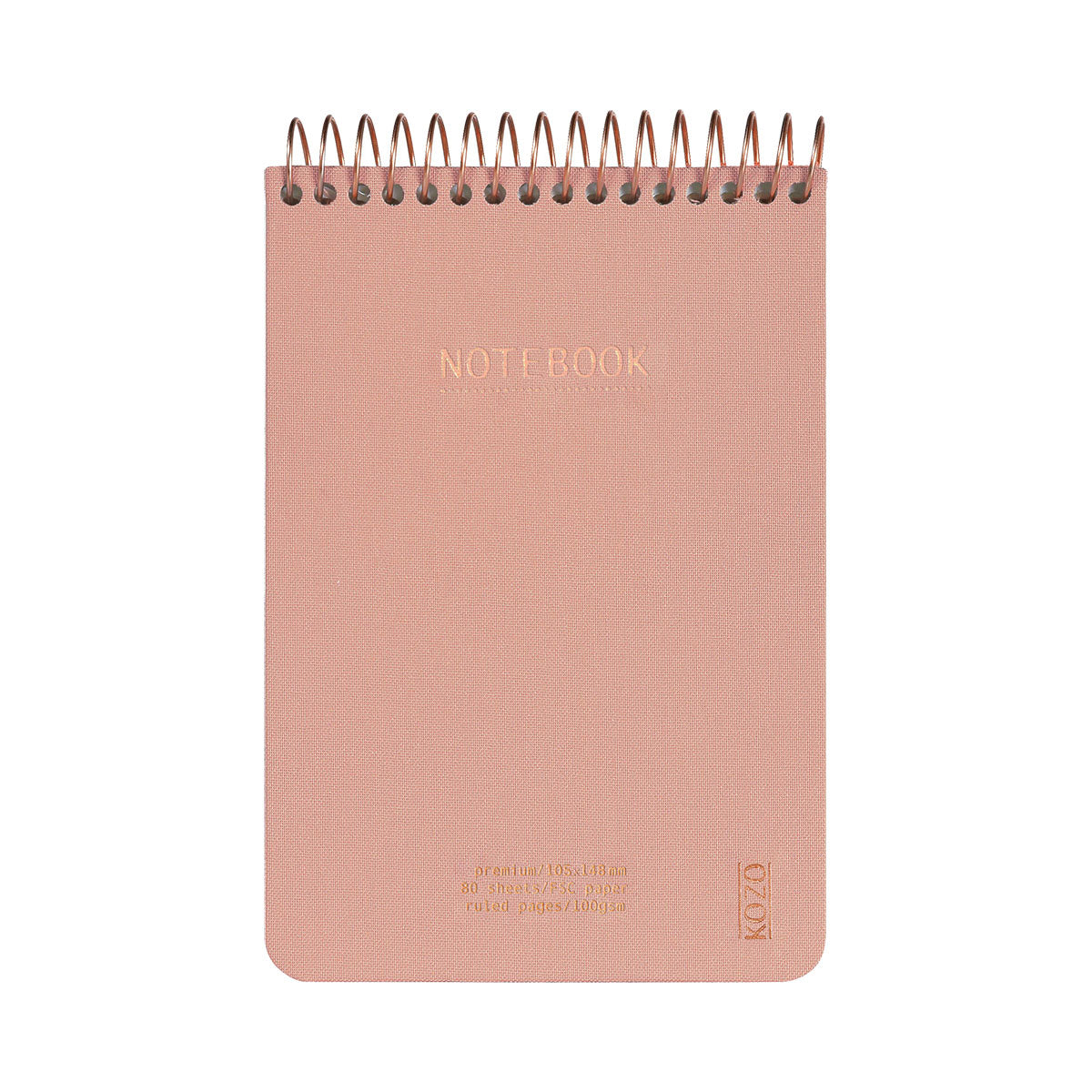 Kozo Premium A6 Notebook Ruled 160 Pages - image 10