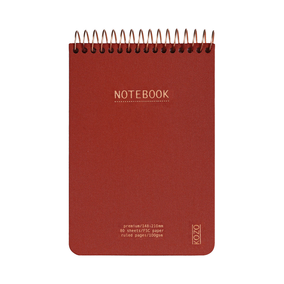 Kozo Premium A6 Notebook Ruled 160 Pages - image 7