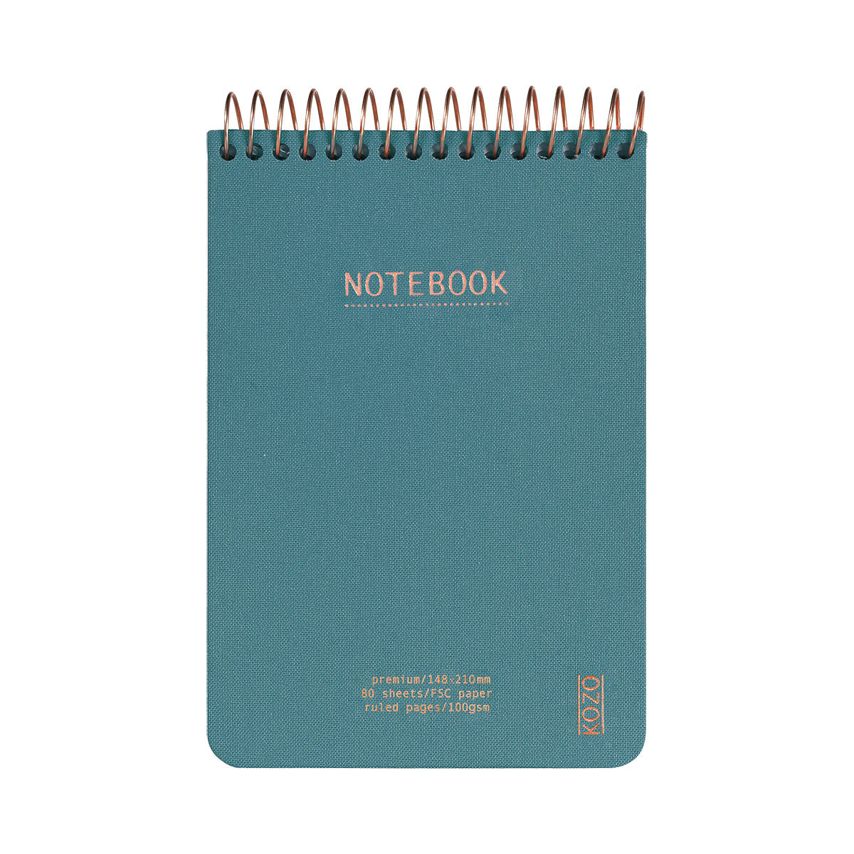 Kozo Premium A6 Notebook Ruled 160 Pages - image 8