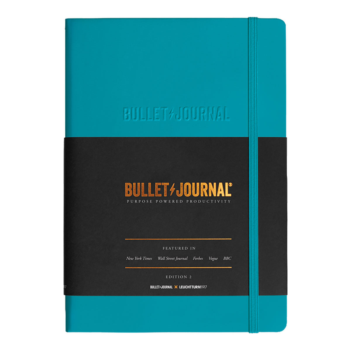 Leuchtturm1917 Bullet Journal Edition 2 Notebook Turquoise25 A5, Dotted - image 1