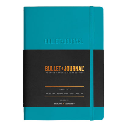 Leuchtturm1917 Bullet Journal Edition 2 Notebook Turquoise25 A5, Dotted - image 1