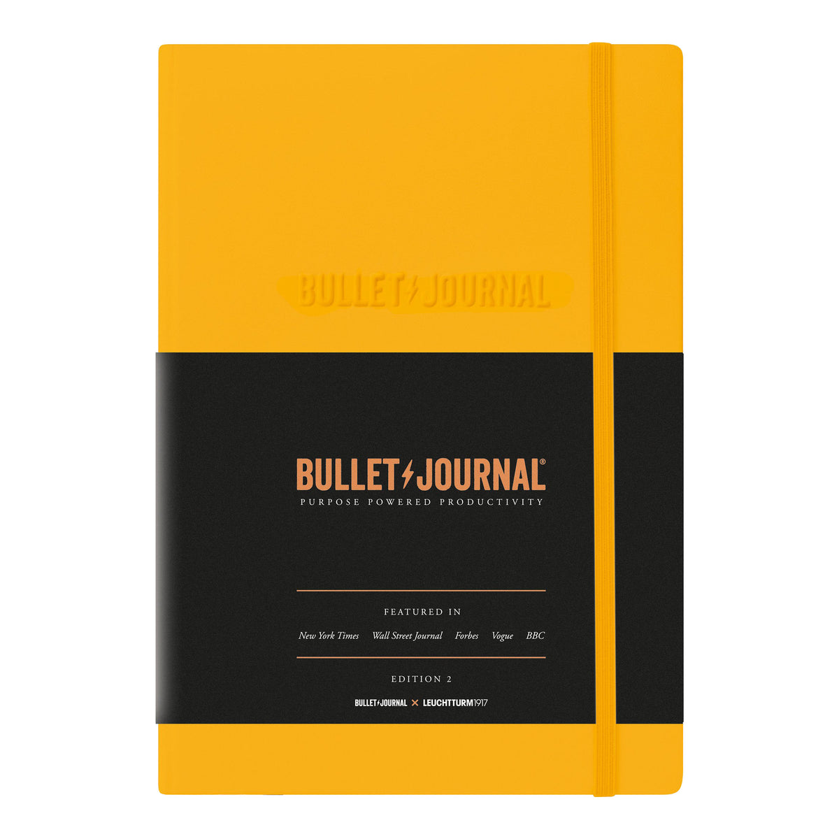 Leuchtturm1917 Bullet Journal Edition 2 Notebook Yellow24 A5, Dotted - image 1