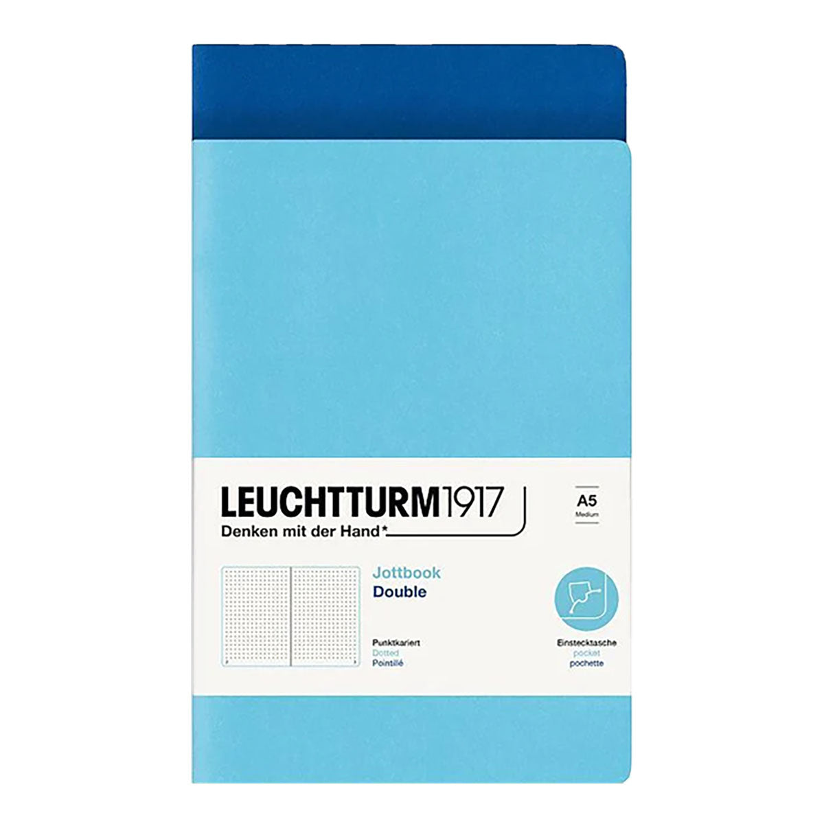 Leuchtturm1917 Jottbook A5 Pack of 2, Dotted - image 4