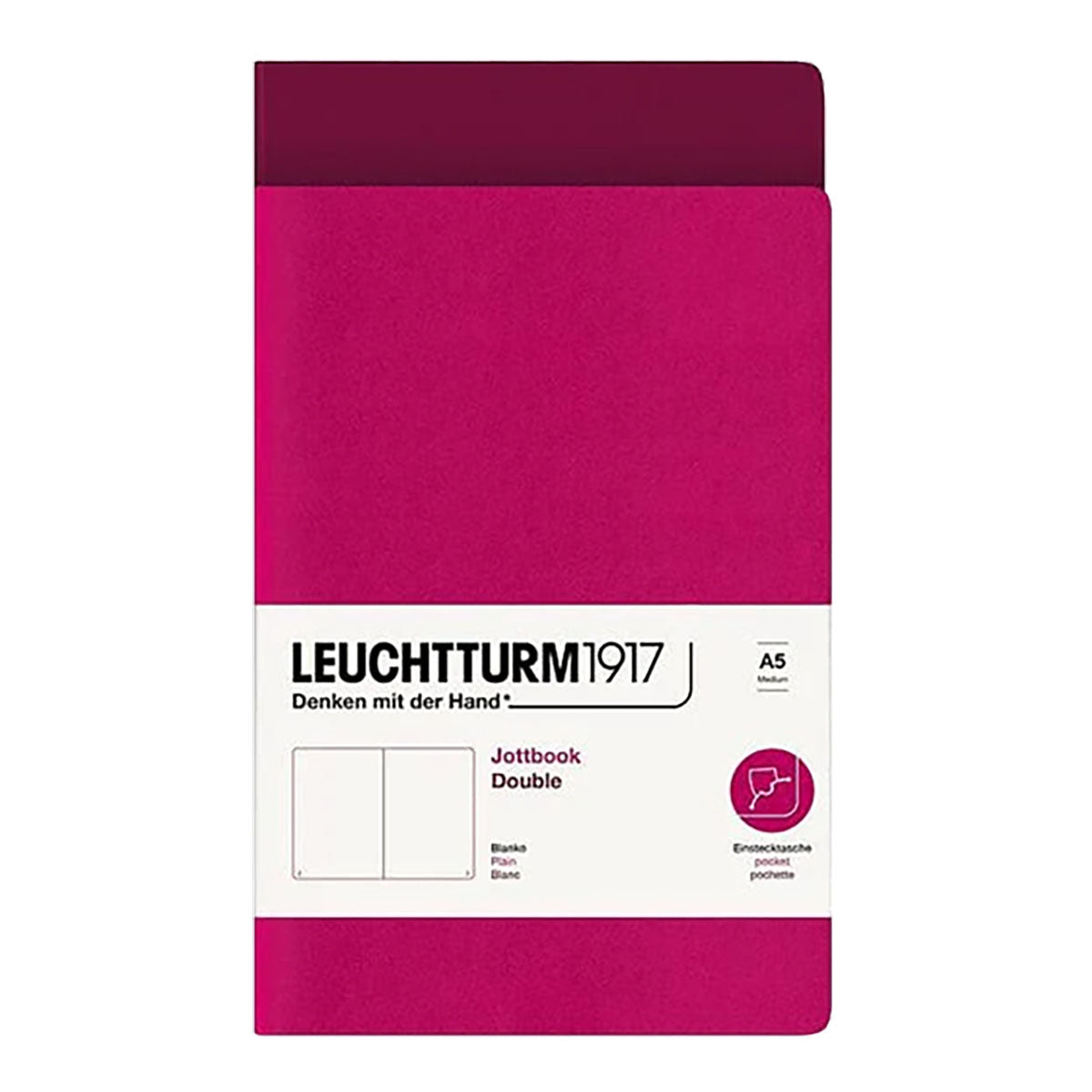 Leuchtturm1917 Jottbook A5 Pack of 2, Plain - image 4