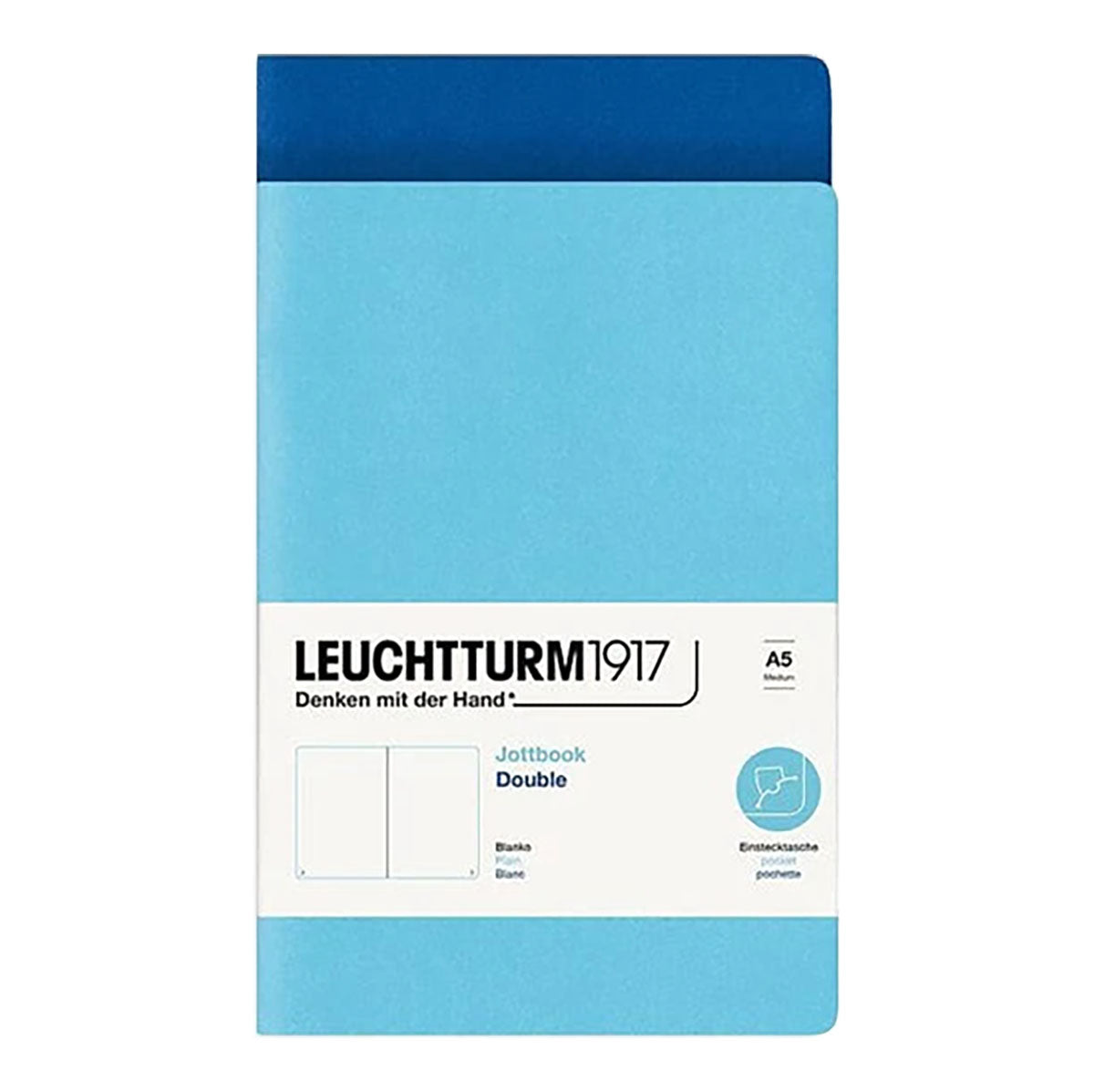 Leuchtturm1917 Jottbook A5 Pack of 2, Plain - image 3