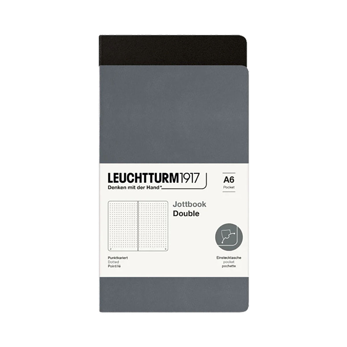 Leuchtturm1917 Jottbook A6 Pack of 2, Dotted - image 4