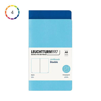 Leuchtturm1917 Jottbook A6 Pack of 2, Plain - image 1