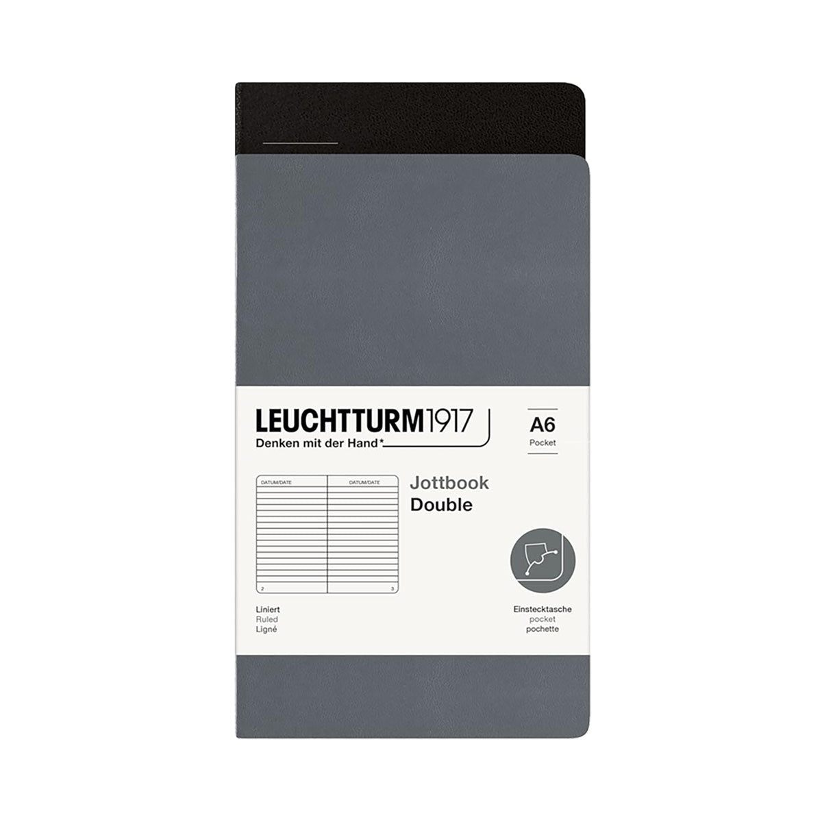 Leuchtturm1917 Jottbook A6 Pack of 2, Ruled - image 5