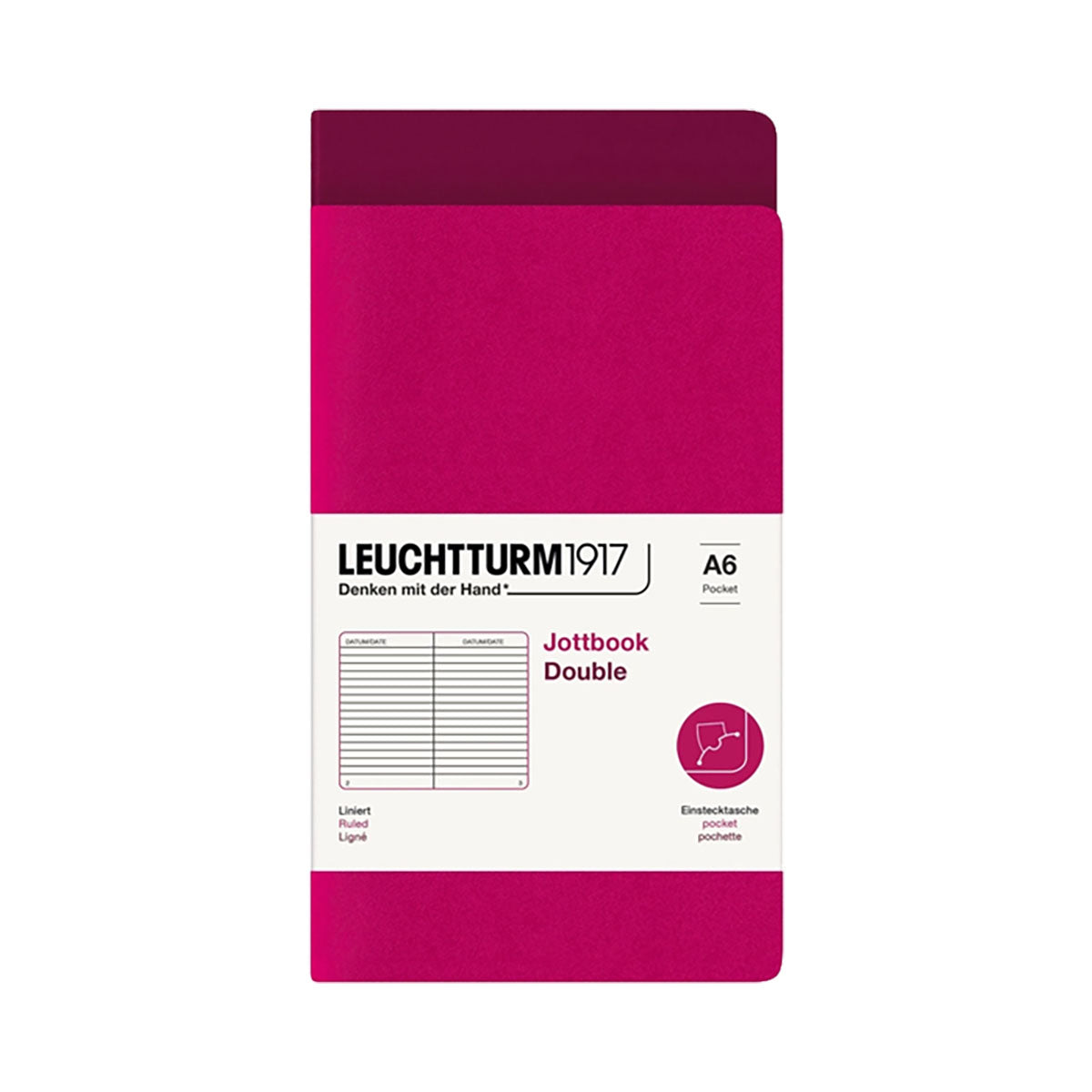 Leuchtturm1917 Jottbook A6 Pack of 2, Ruled - image 3