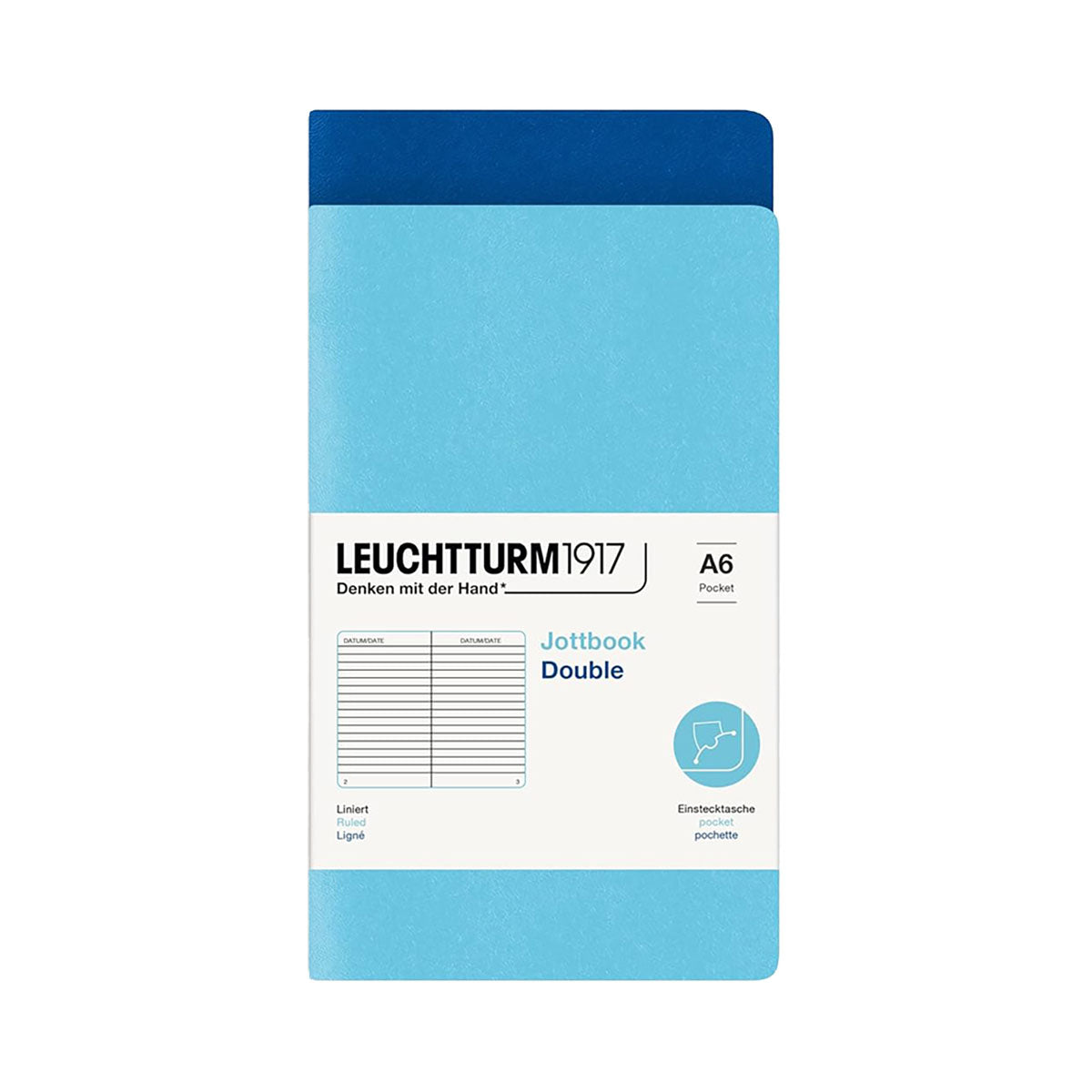 Leuchtturm1917 Jottbook A6 Pack of 2, Ruled - image 2