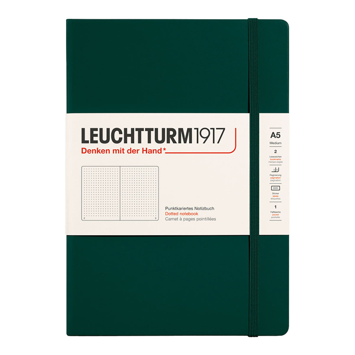Leuchtturm1917 Notebook A5 Hard Cover, Dotted - image 29