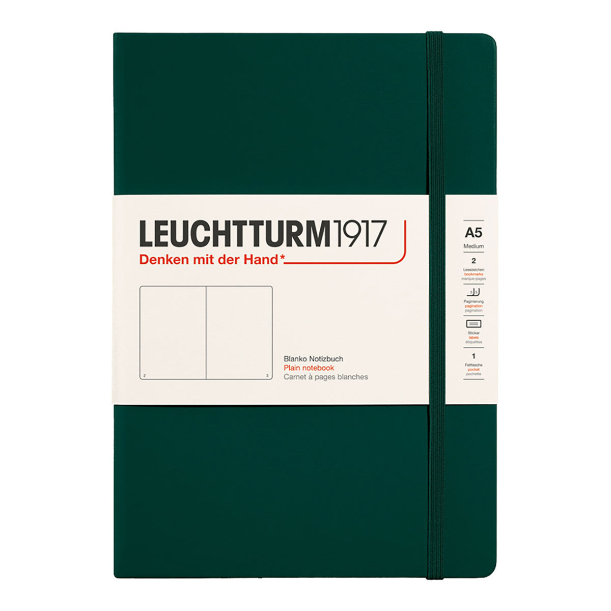 Leuchtturm1917 Notebook A5 Hard Cover, Plain - image 25