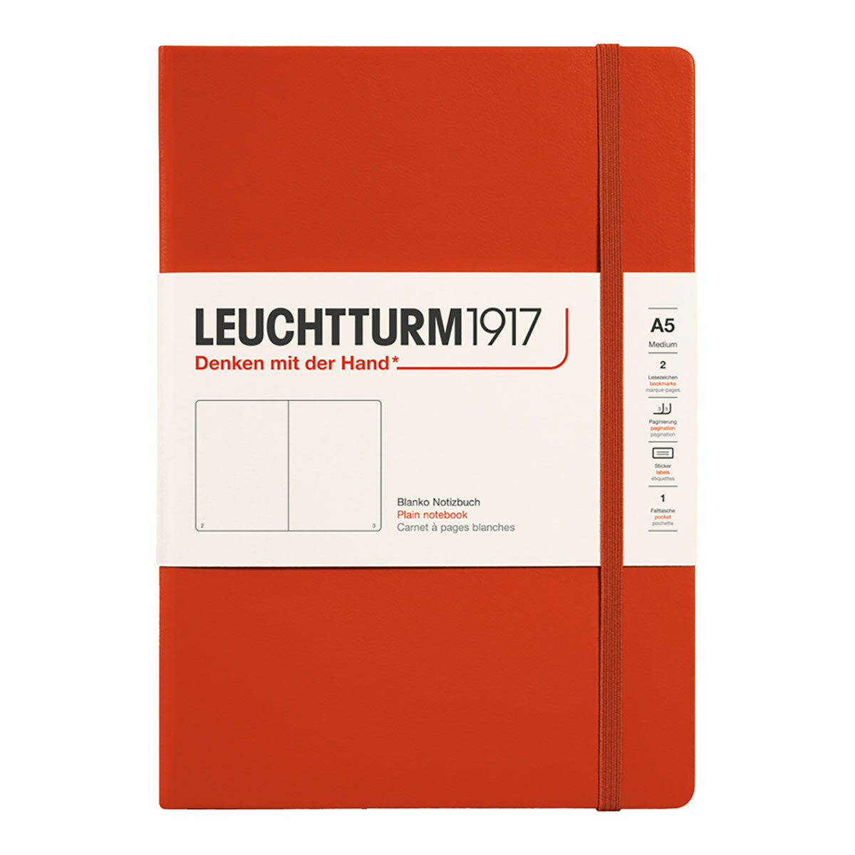 Leuchtturm1917 Notebook A5 Hard Cover, Plain - image 12