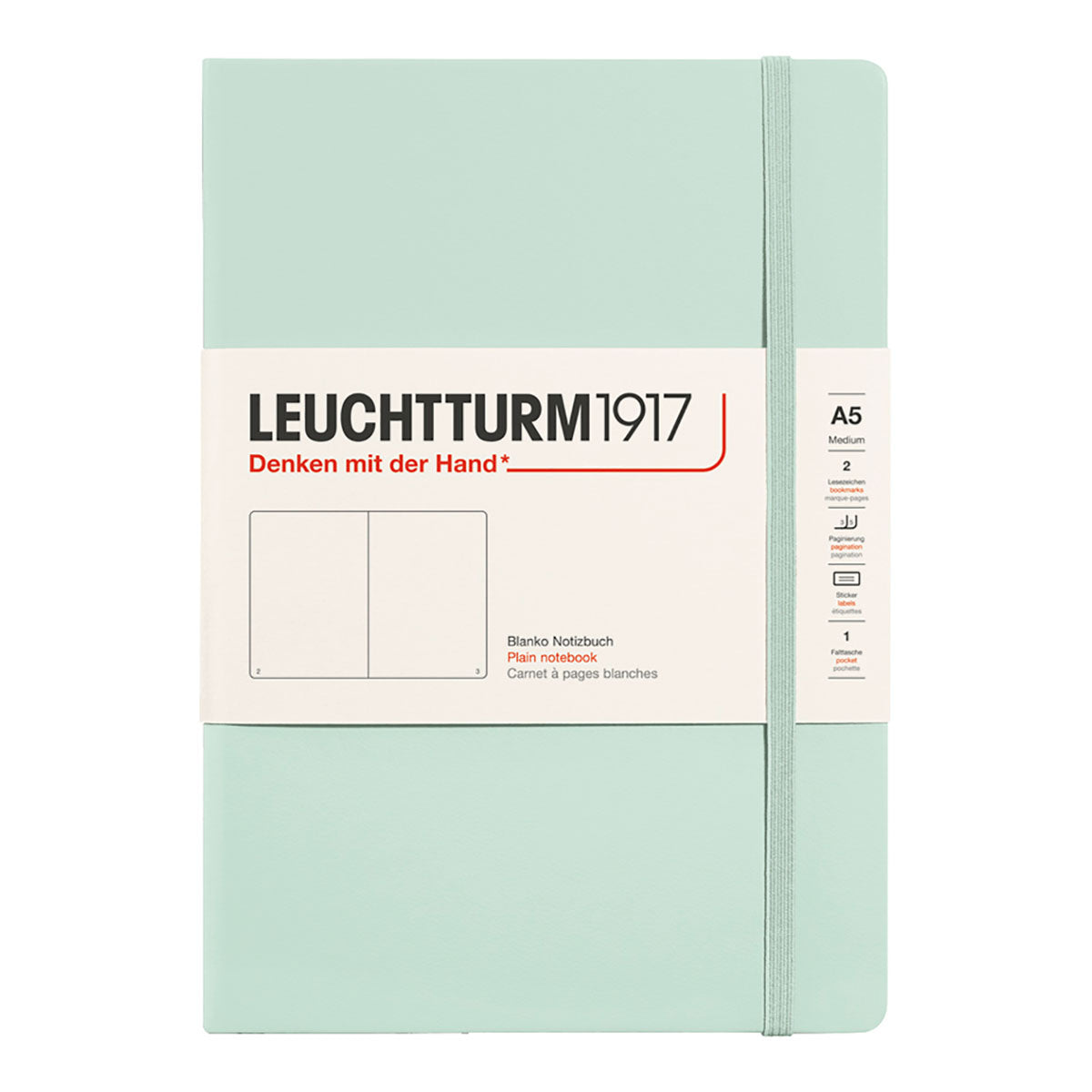 Leuchtturm1917 Notebook A5 Hard Cover, Plain - image 22