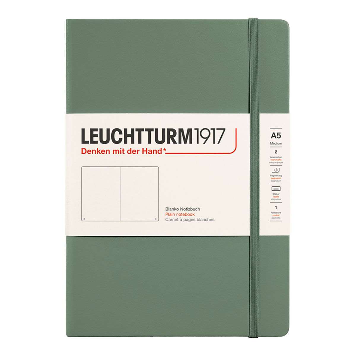 Leuchtturm1917 Notebook A5 Hard Cover, Plain - image 24