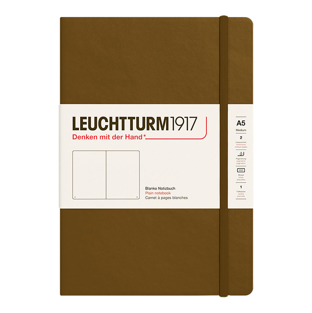 Leuchtturm1917 Notebook A5 Hard Cover, Plain - image 30