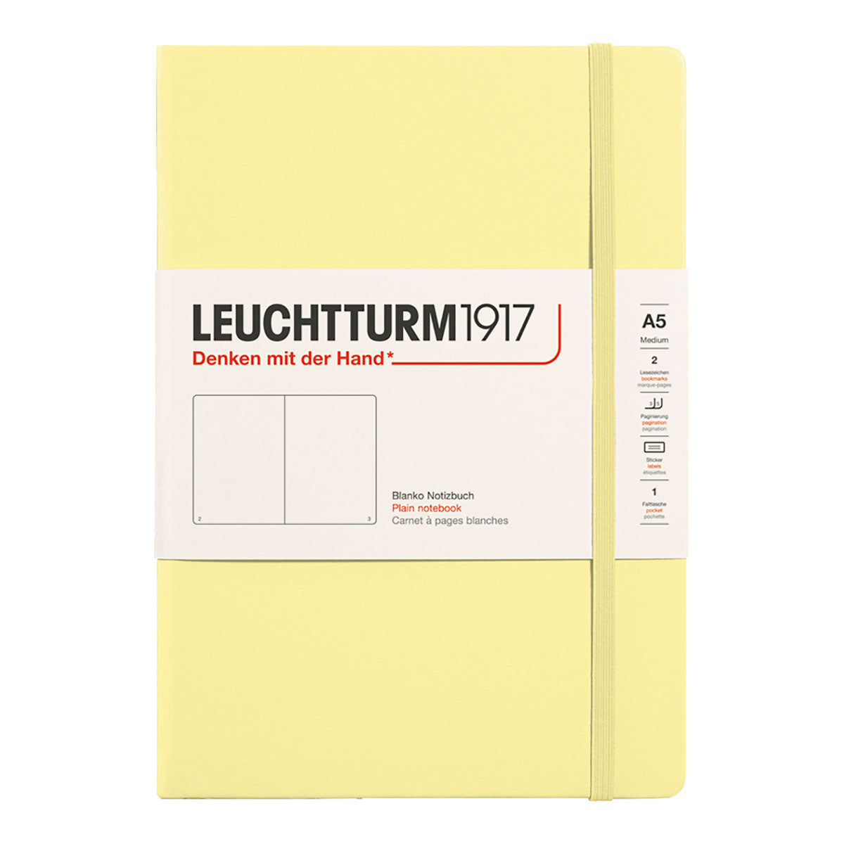 Leuchtturm1917 Notebook A5 Hard Cover, Plain - image 8