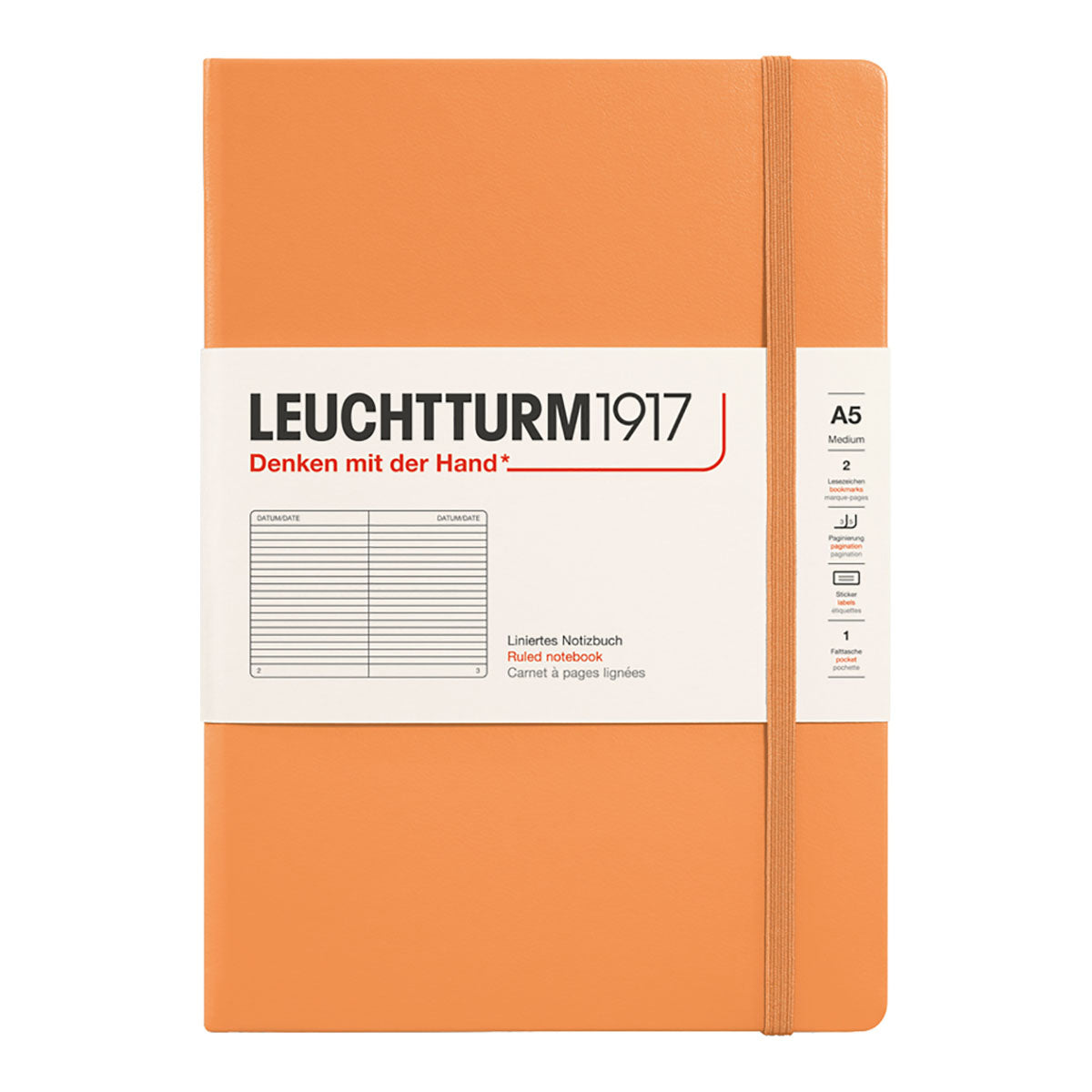 Leuchtturm1917 Notebook A5 Hard Cover, Ruled - image 10