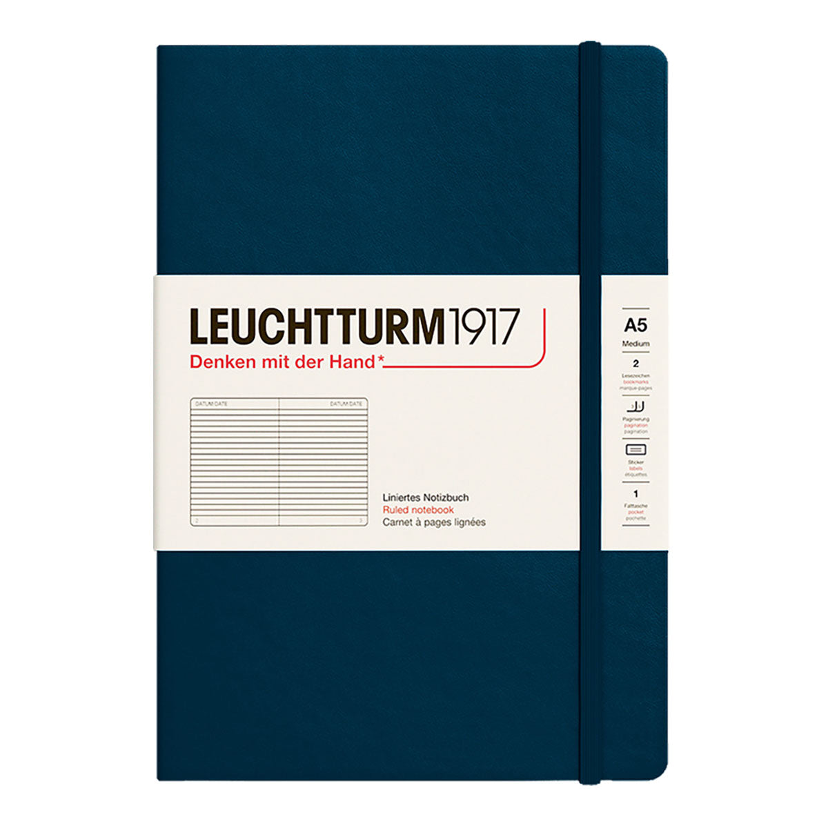 Leuchtturm1917 Notebook A5 Hard Cover, Ruled - image 38