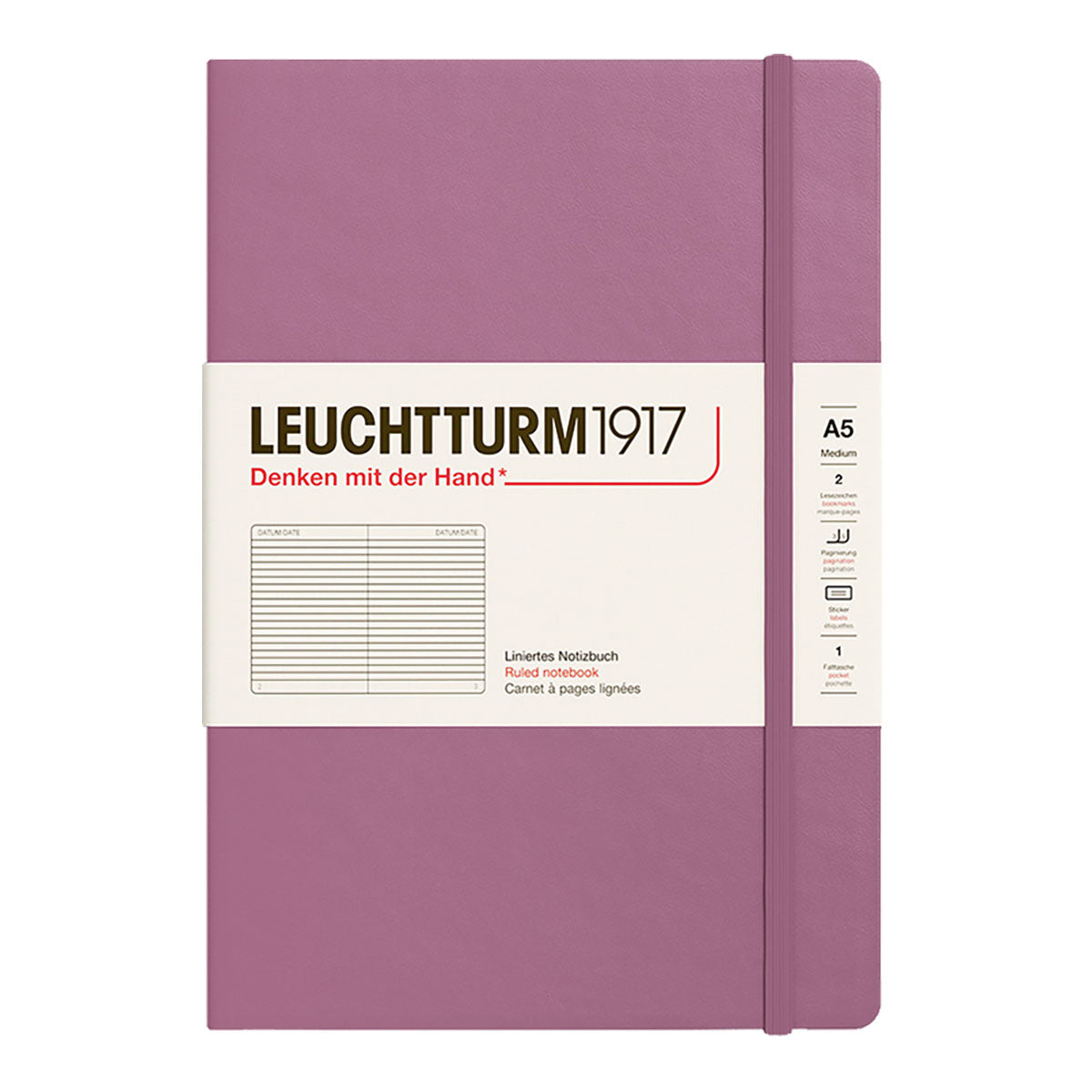 Leuchtturm1917 Notebook A5 Hard Cover, Ruled - image 39