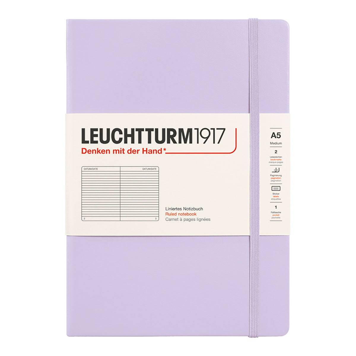 Leuchtturm1917 Notebook A5 Hard Cover, Ruled - image 17