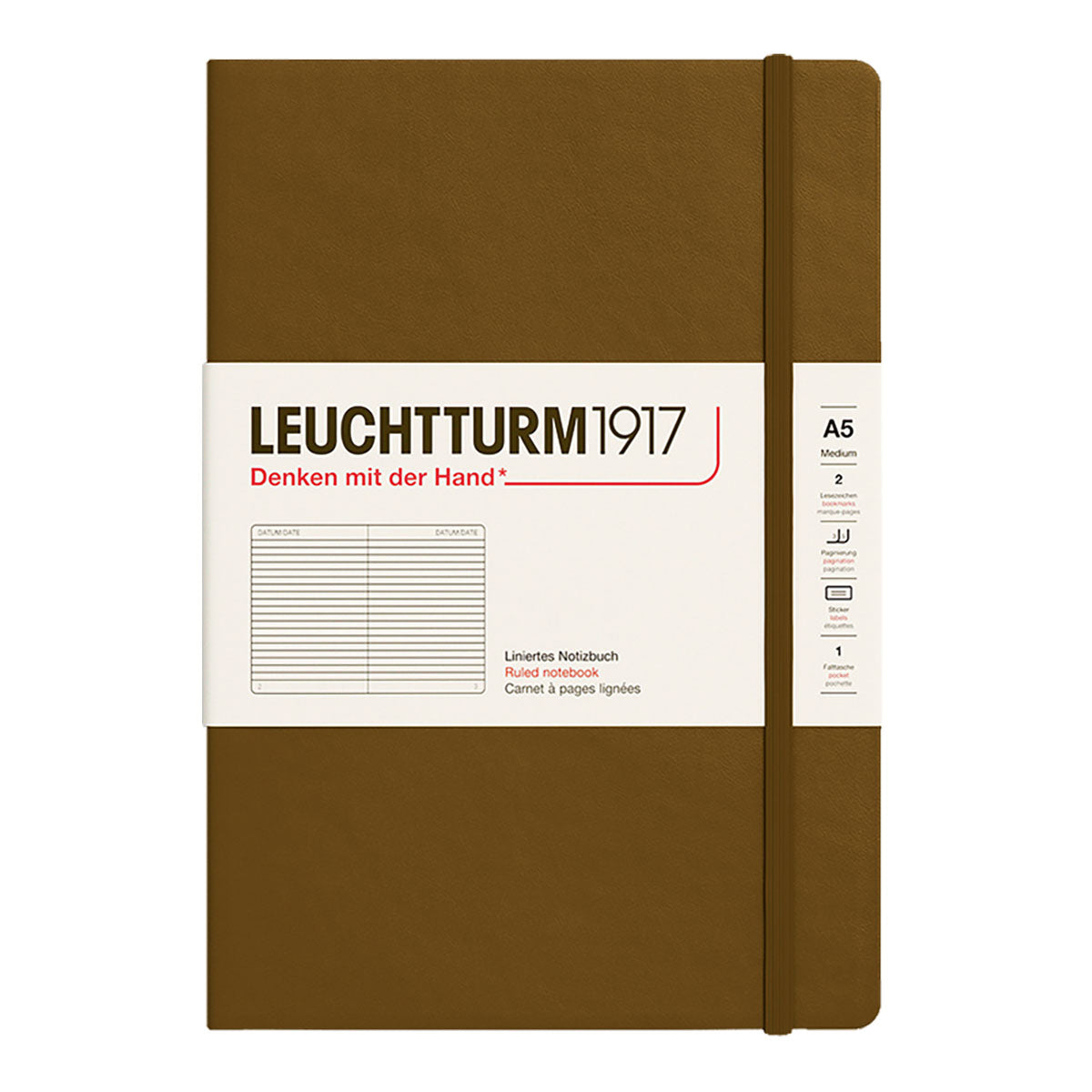 Leuchtturm1917 Notebook A5 Hard Cover, Ruled - image 40