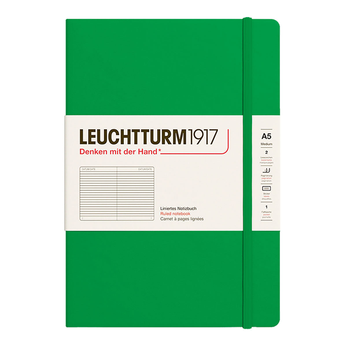 Leuchtturm1917 Notebook A5 Hard Cover, Ruled - image 37