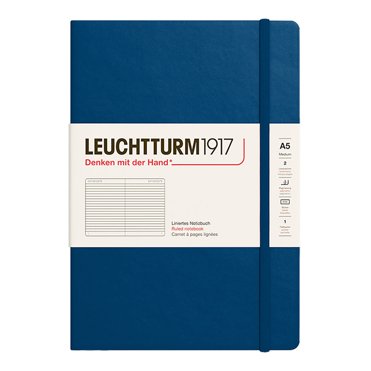 Leuchtturm1917 Notebook A5 Hard Cover, Ruled - image 41