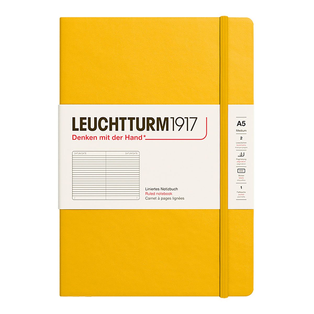 Leuchtturm1917 Notebook A5 Hard Cover, Ruled - image 42