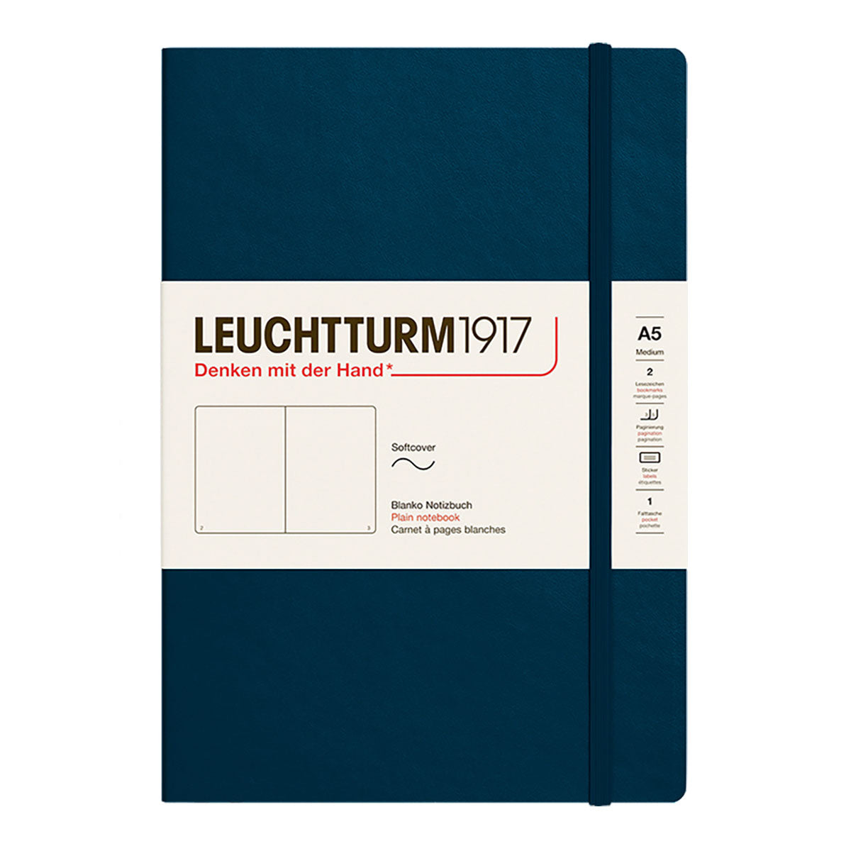 Leuchtturm1917 Notebook A5 Soft Cover, Plain - image 13