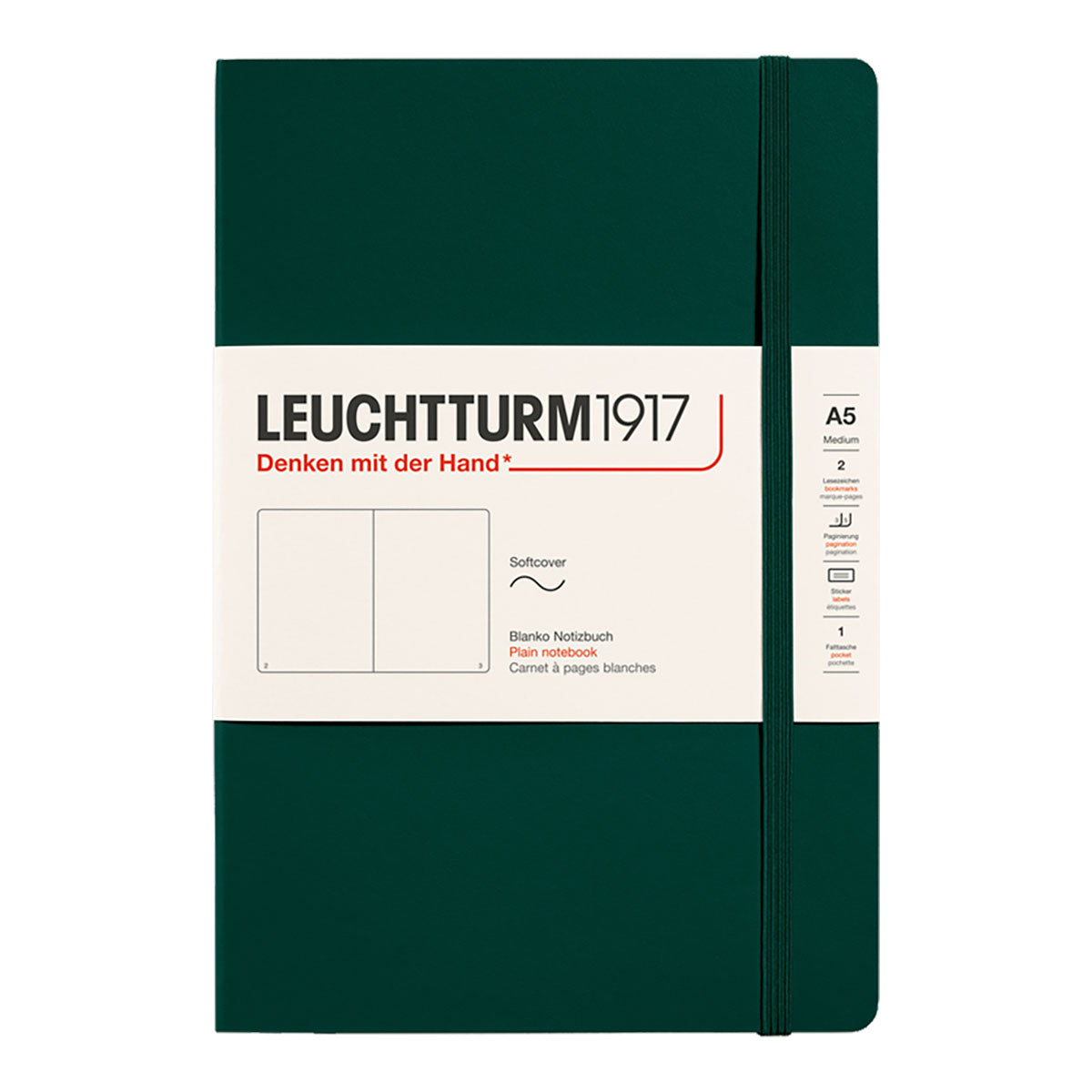 Leuchtturm1917 Notebook A5 Soft Cover, Plain - image 15
