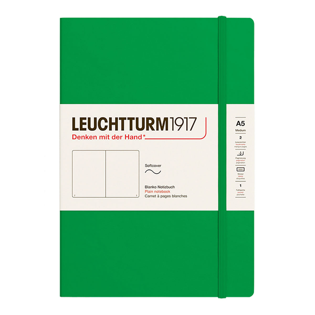 Leuchtturm1917 Notebook A5 Soft Cover, Plain - image 24