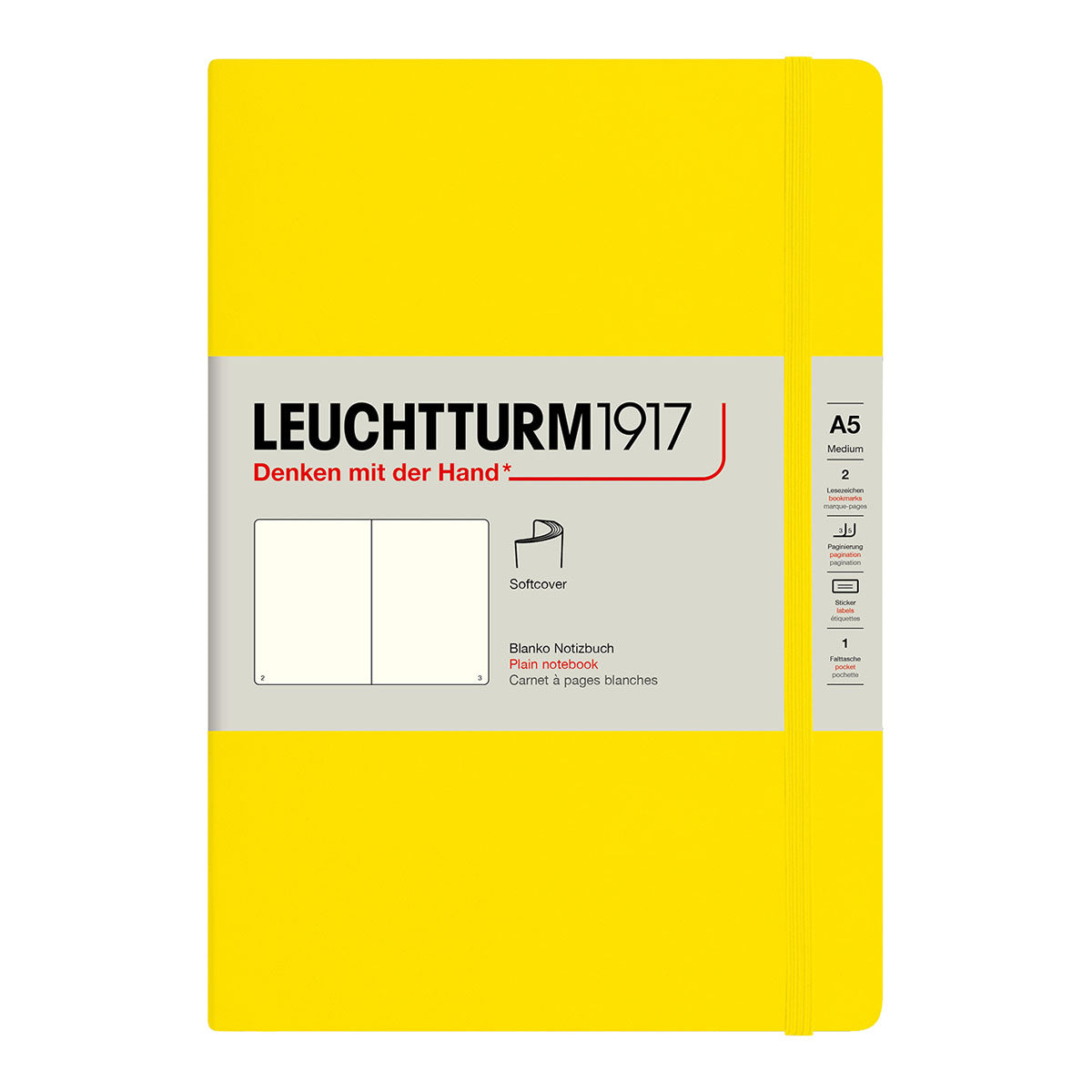 Leuchtturm1917 Notebook A5 Soft Cover, Plain - image 11