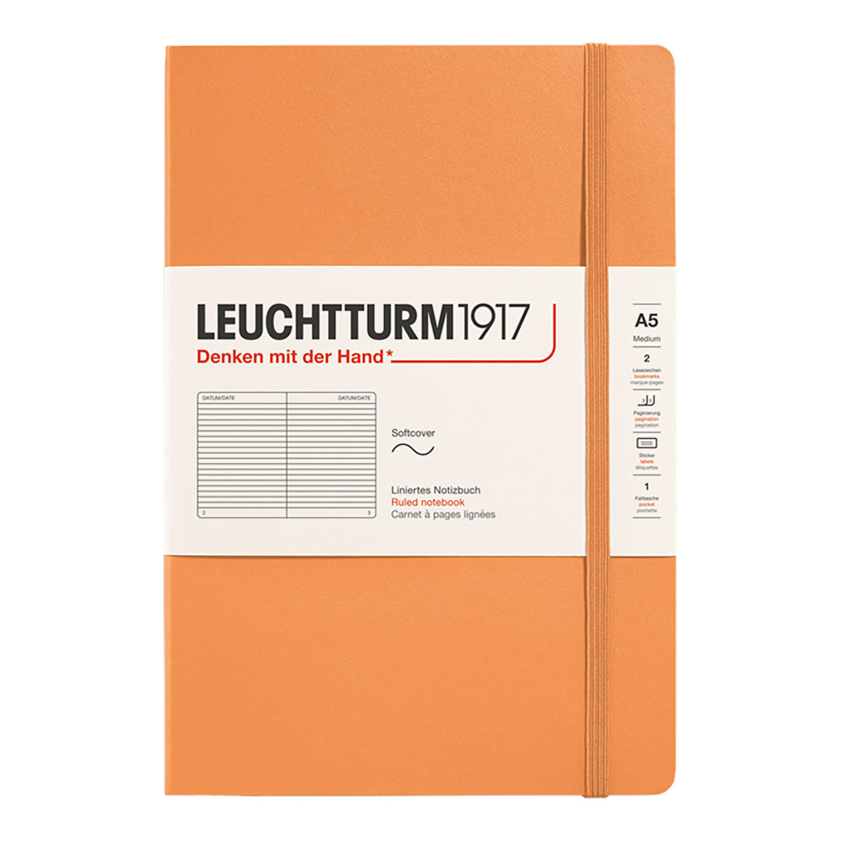 Leuchtturm1917 Notebook A5 Soft Cover, Ruled - image 15