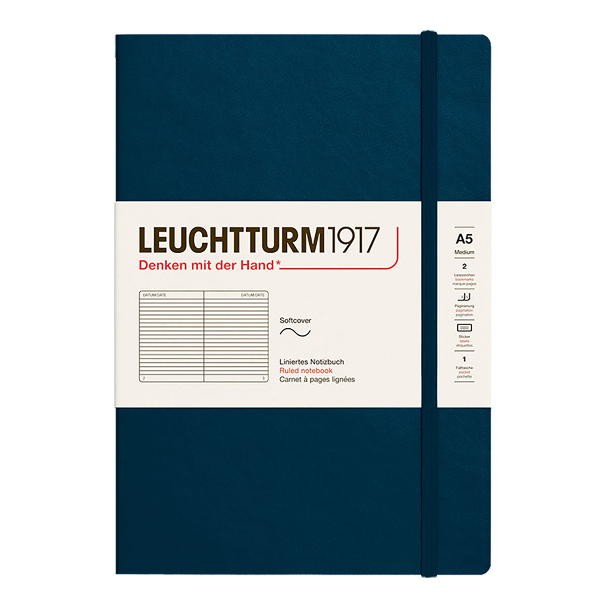 Leuchtturm1917 Notebook A5 Soft Cover, Ruled - image 16