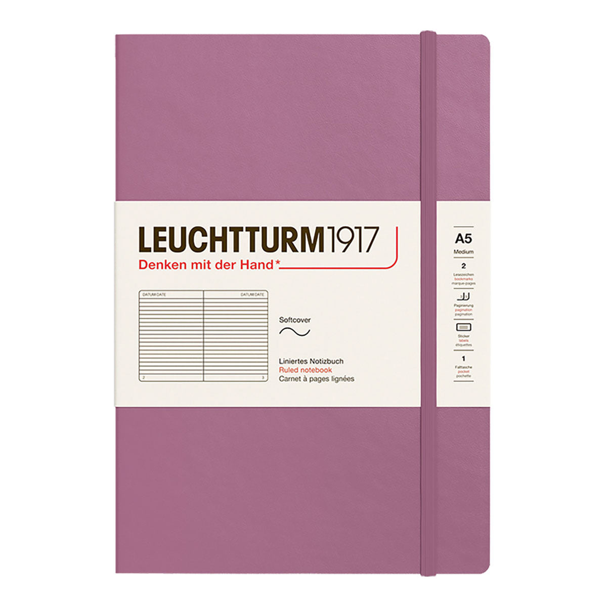Leuchtturm1917 Notebook A5 Soft Cover, Ruled - image 17