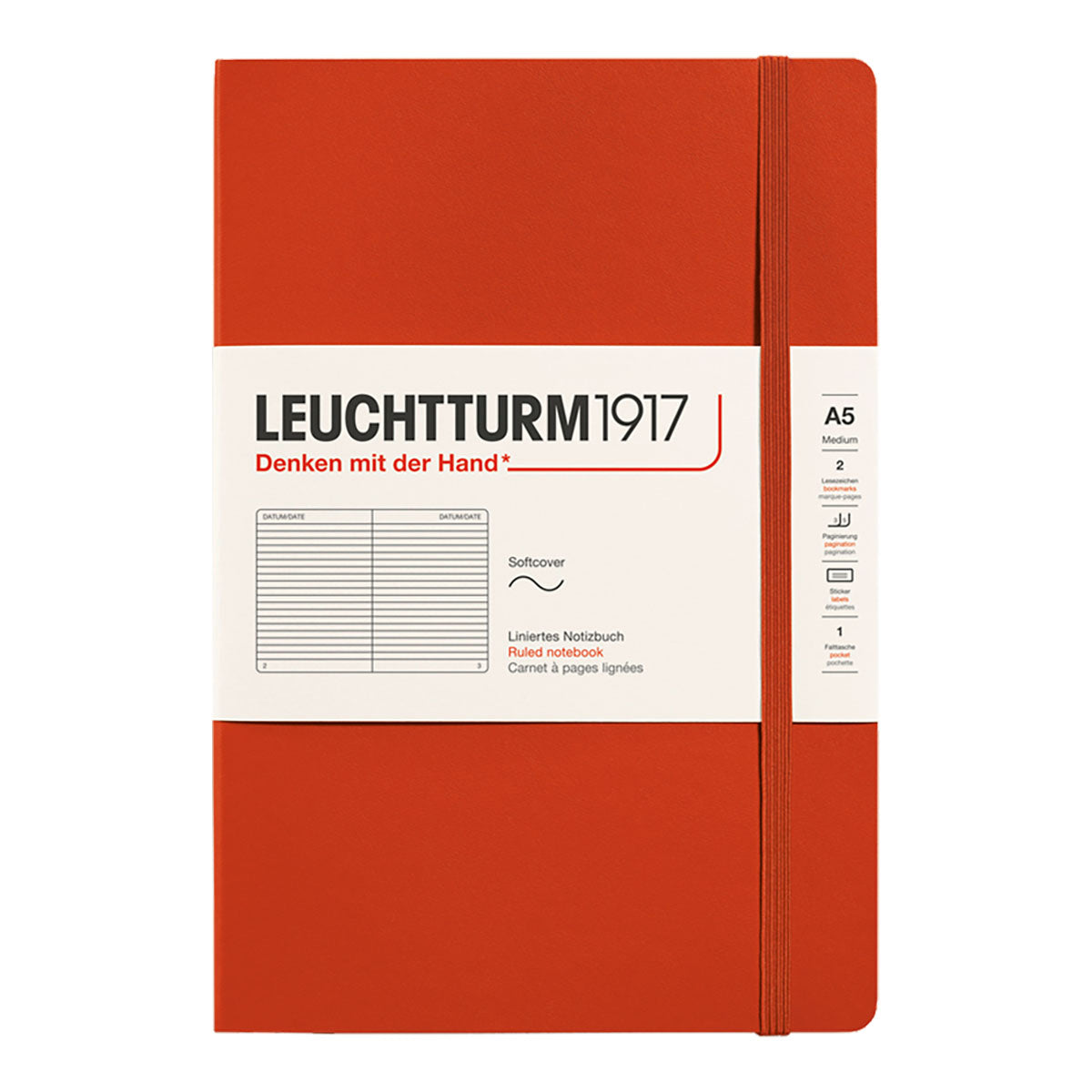 Leuchtturm1917 Notebook A5 Soft Cover, Ruled - image 19