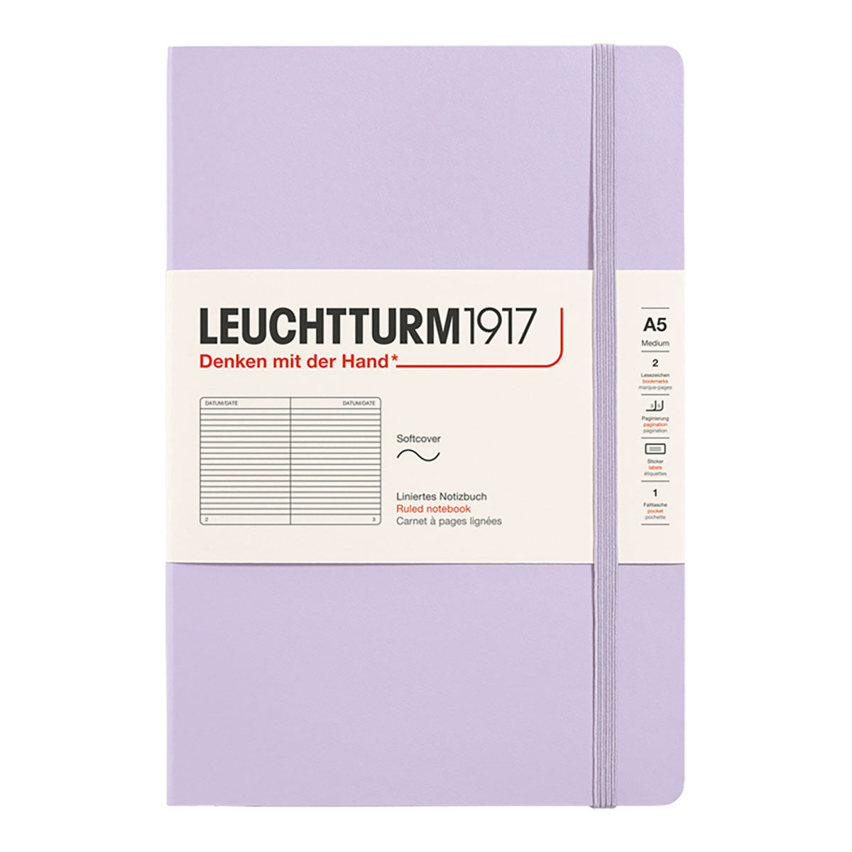 Leuchtturm1917 Notebook A5 Soft Cover, Ruled - image 21
