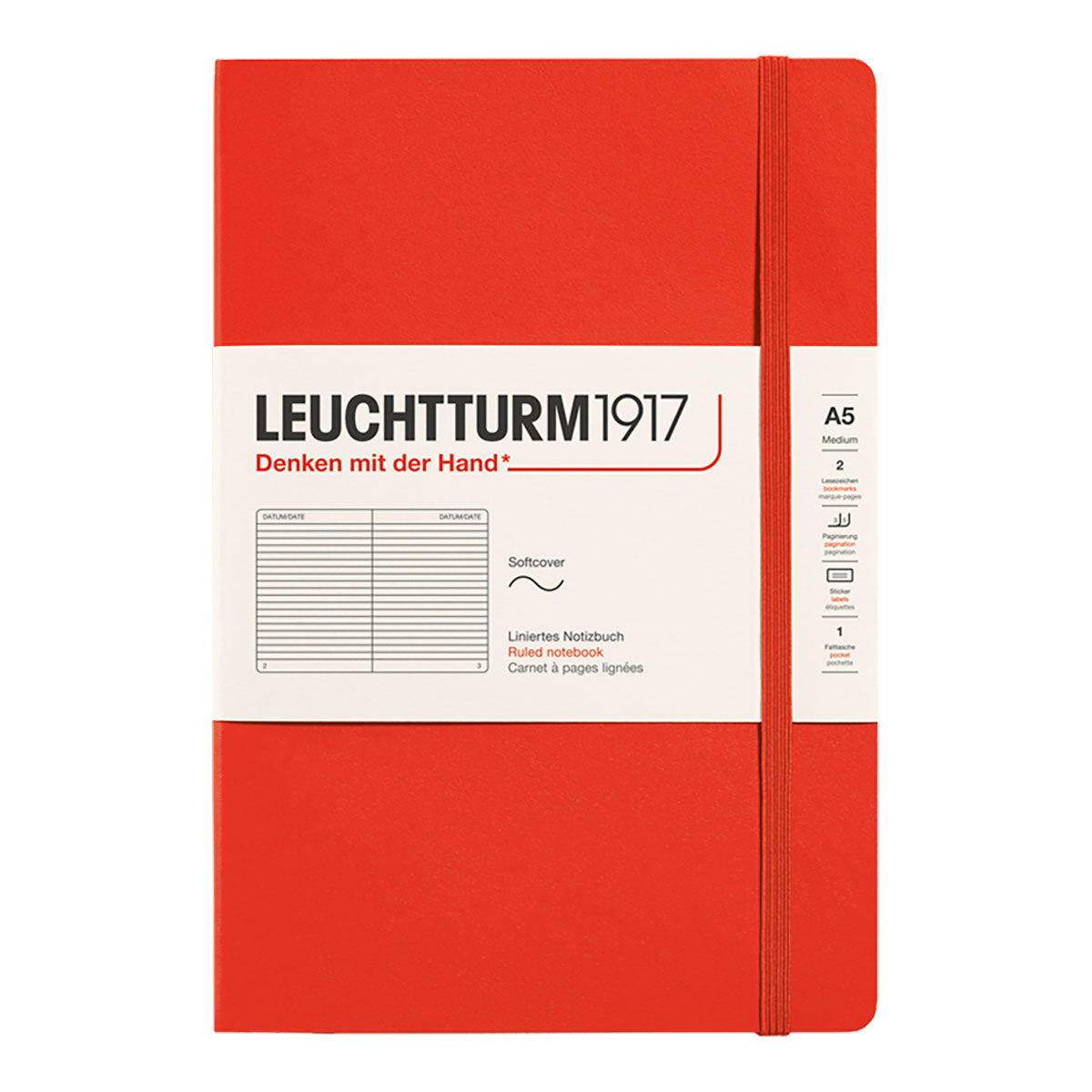 Leuchtturm1917 Notebook A5 Soft Cover, Ruled - image 22