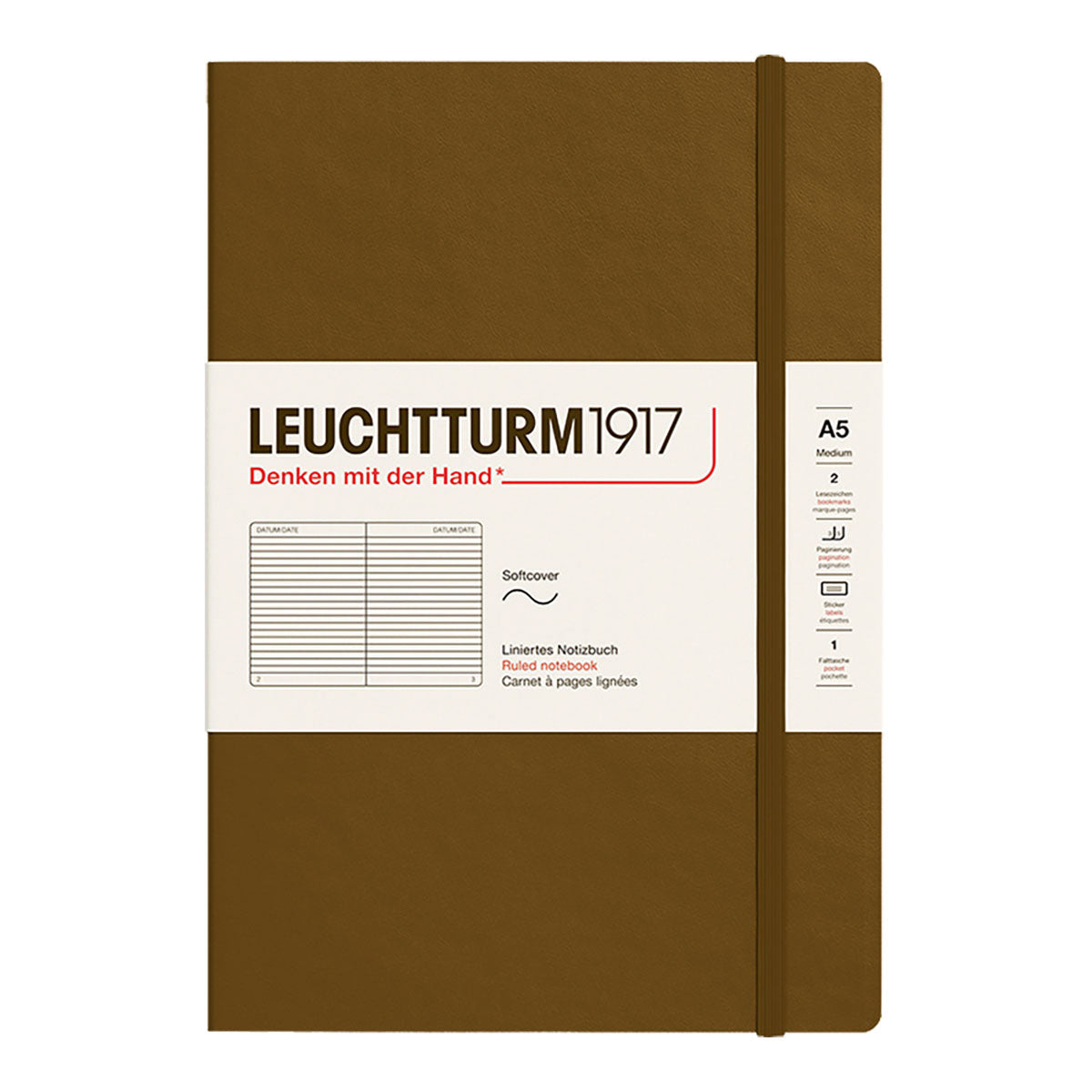 Leuchtturm1917 Notebook A5 Soft Cover, Ruled - image 23