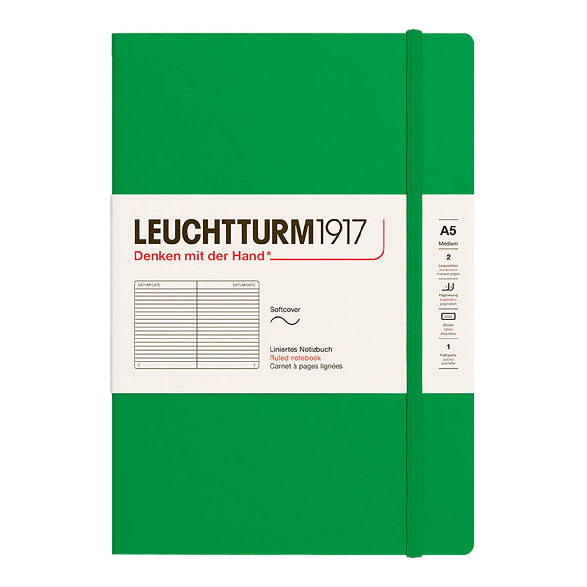 Leuchtturm1917 Notebook A5 Soft Cover, Ruled - image 24