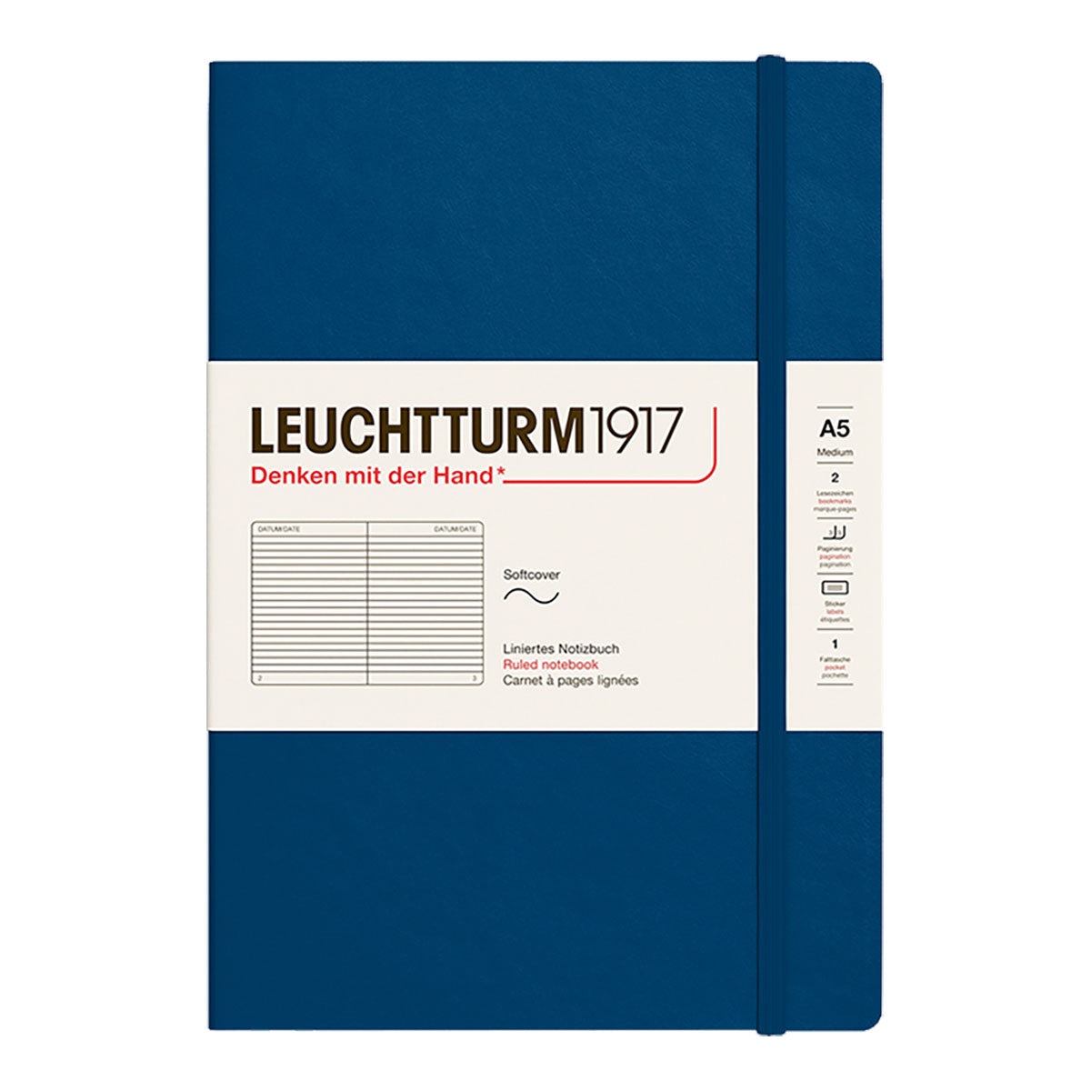 Leuchtturm1917 Notebook A5 Soft Cover, Ruled - image 25
