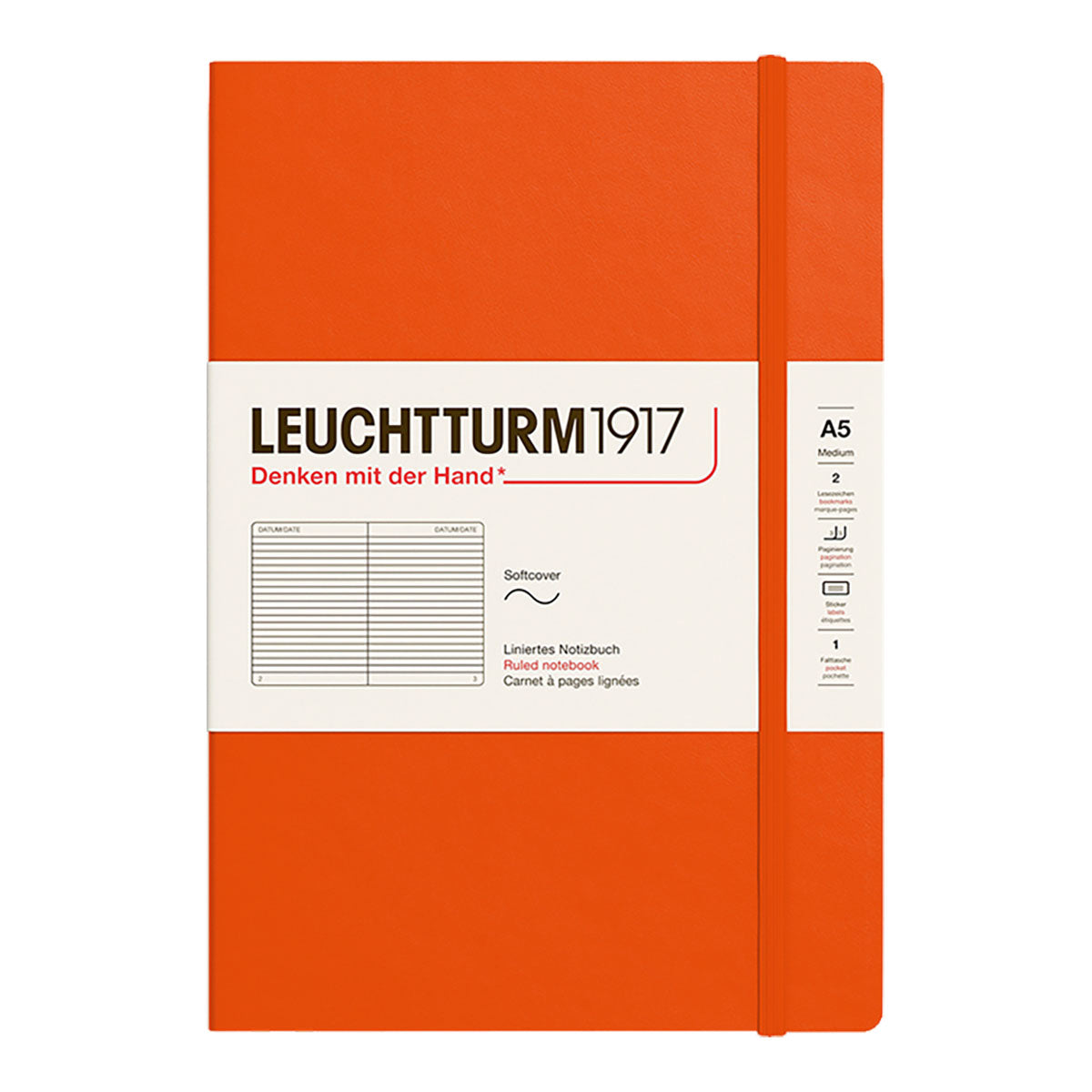 Leuchtturm1917 Notebook A5 Soft Cover, Ruled - image 27