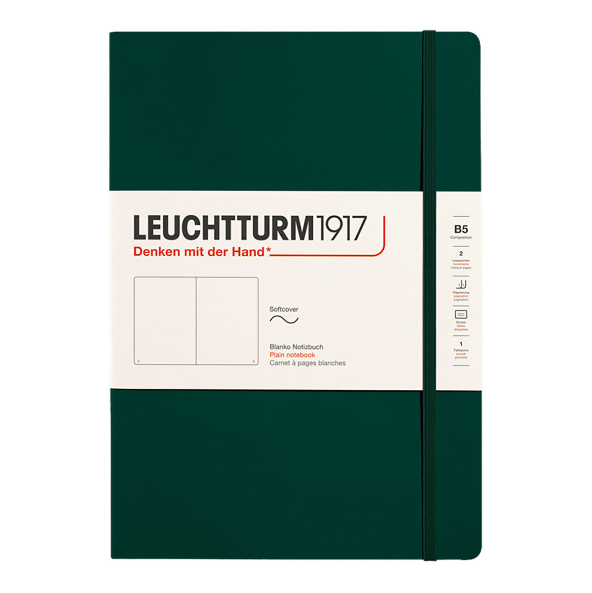Leuchtturm1917 Notebook B5 Soft Cover, Plain - image 7