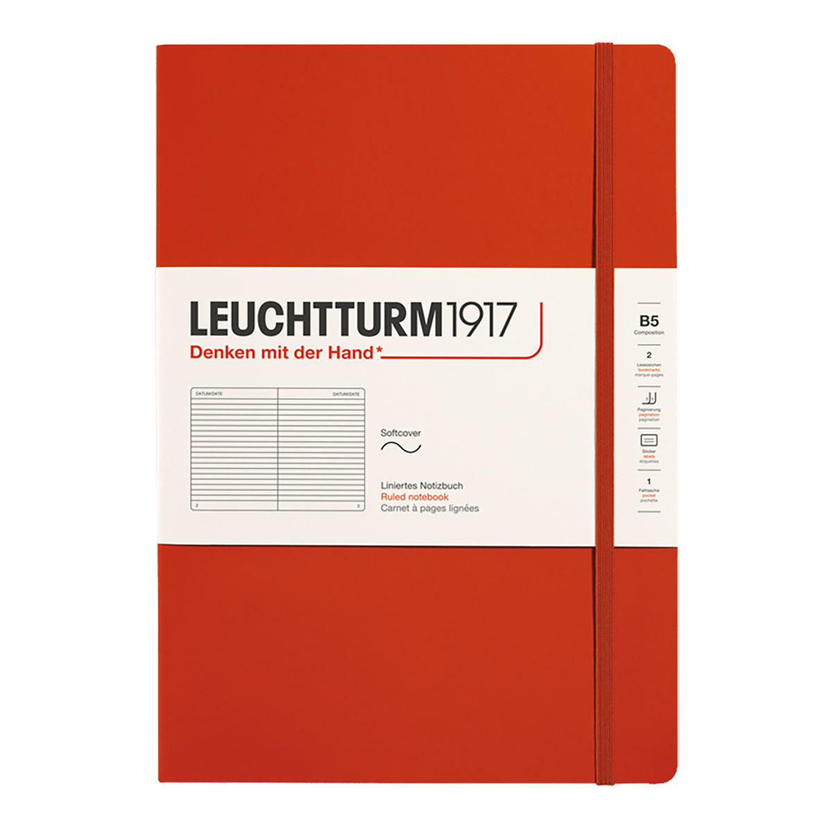 Leuchtturm1917 Notebook B5 Soft Cover, Ruled - image 12