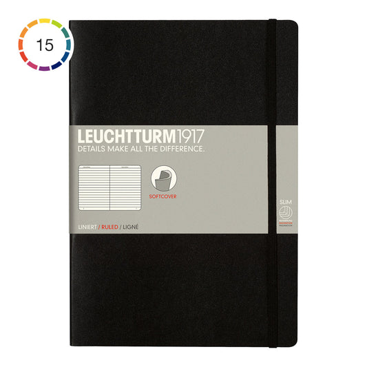 Leuchtturm1917 Notebook B5 Soft Cover, Ruled - image 1