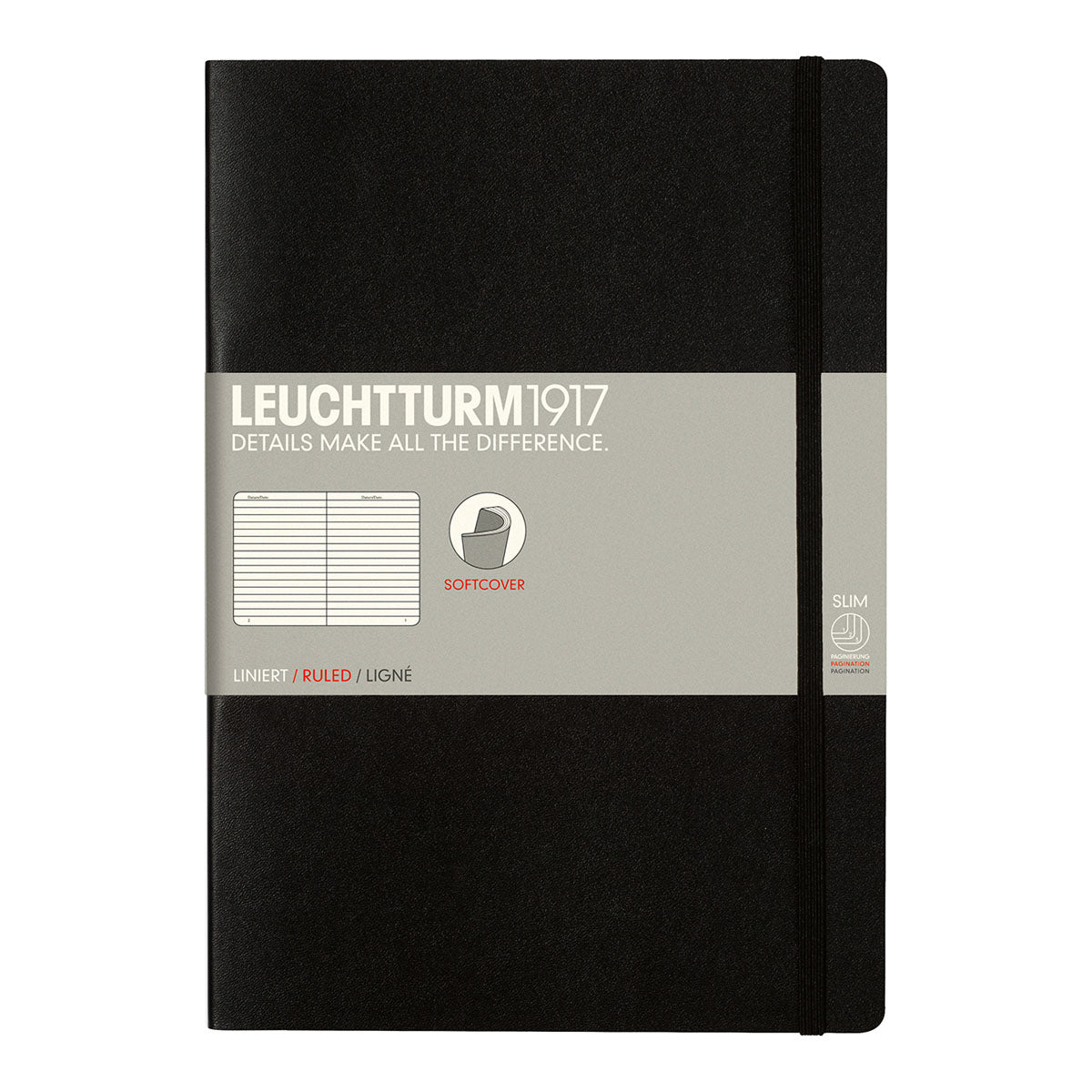 Leuchtturm1917 Notebook B5 Soft Cover, Ruled - image 3