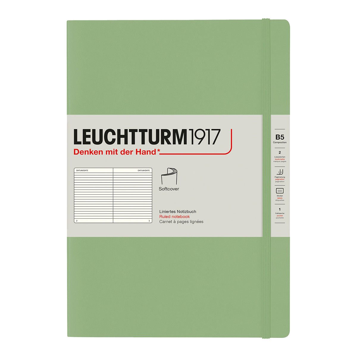 Leuchtturm1917 Notebook B5 Soft Cover, Ruled - image 9